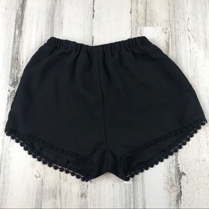 Brandy Melville Black Eve Shorts